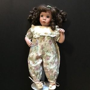 Me And My Blankie Porcelain Doll 16 in